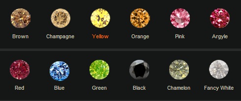 list of available hues